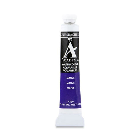 MAUVE 7.5ML GRA139 ACADEMY WATERCOLOR